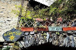 2018 07 14 AU 21 UNE BALADE AU VILLAGE MEDIEVAL D EVOL - PYRENEES ORIENTALES (80)
